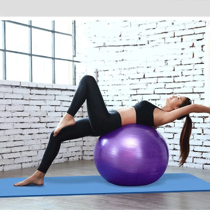 Bola de Yoga e Pilates em PVC – Antiderrapante, 45 cm