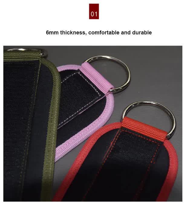 Kit Tiras de Tornozelo Cinzentas – 2 Tiras + 3 Cordas Elásticas para Pernas e Glúteos
